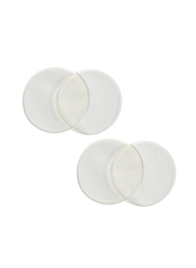 Ameda ComfortGel Gel Soothing Pads, Breastfeeding Pads Therapy, Reusable Cooling Relief, Helps Provide Pain Relief. 2 Pairs (4 Count) - Image 1