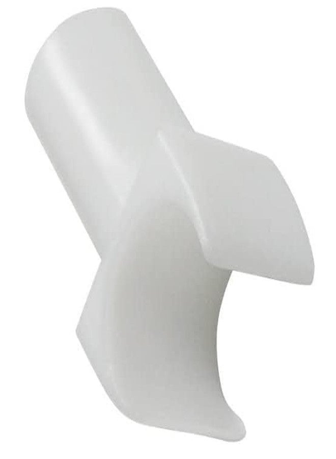 eOnekart White Nylon Seat Rail Glide for Fixed Arm Wheelchair (2 Large) - Image 4