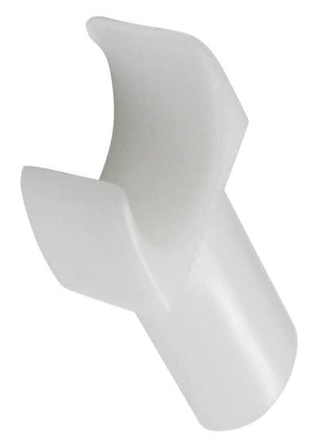 eOnekart White Nylon Seat Rail Glide for Fixed Arm Wheelchair (2 Large) - Image 3