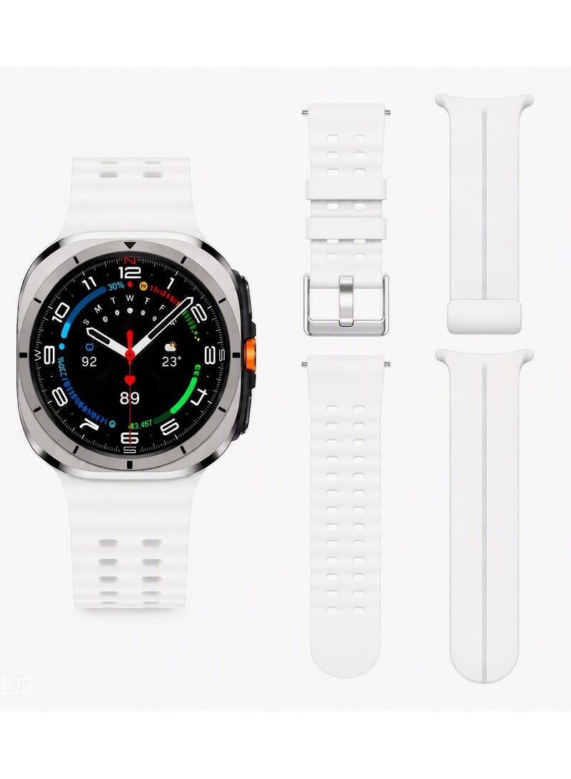Kalobee AMOLED Smartwatch with GPS and Bluetooth Calling silver Featuring Multi Straps - Image 5