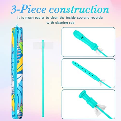 Yop-yes Descant Soprano Recorder Music Recorder Instrument for Kids Flute Kids Recorder with Cleaning Rod + Case Bag… - Image 4