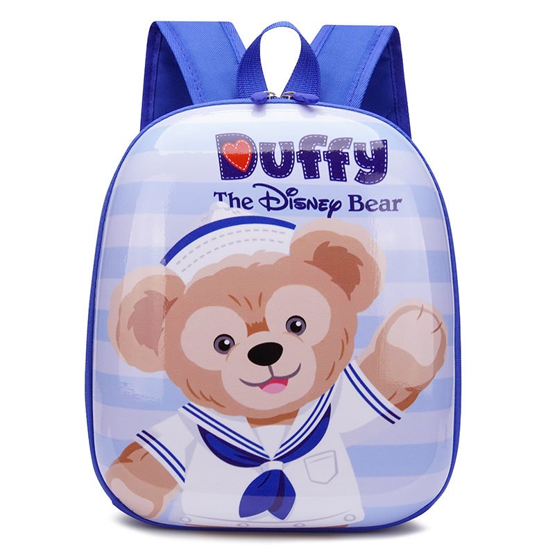 Kids Cartoon Backpack 2-6 Years Lightweight Bear Blue 