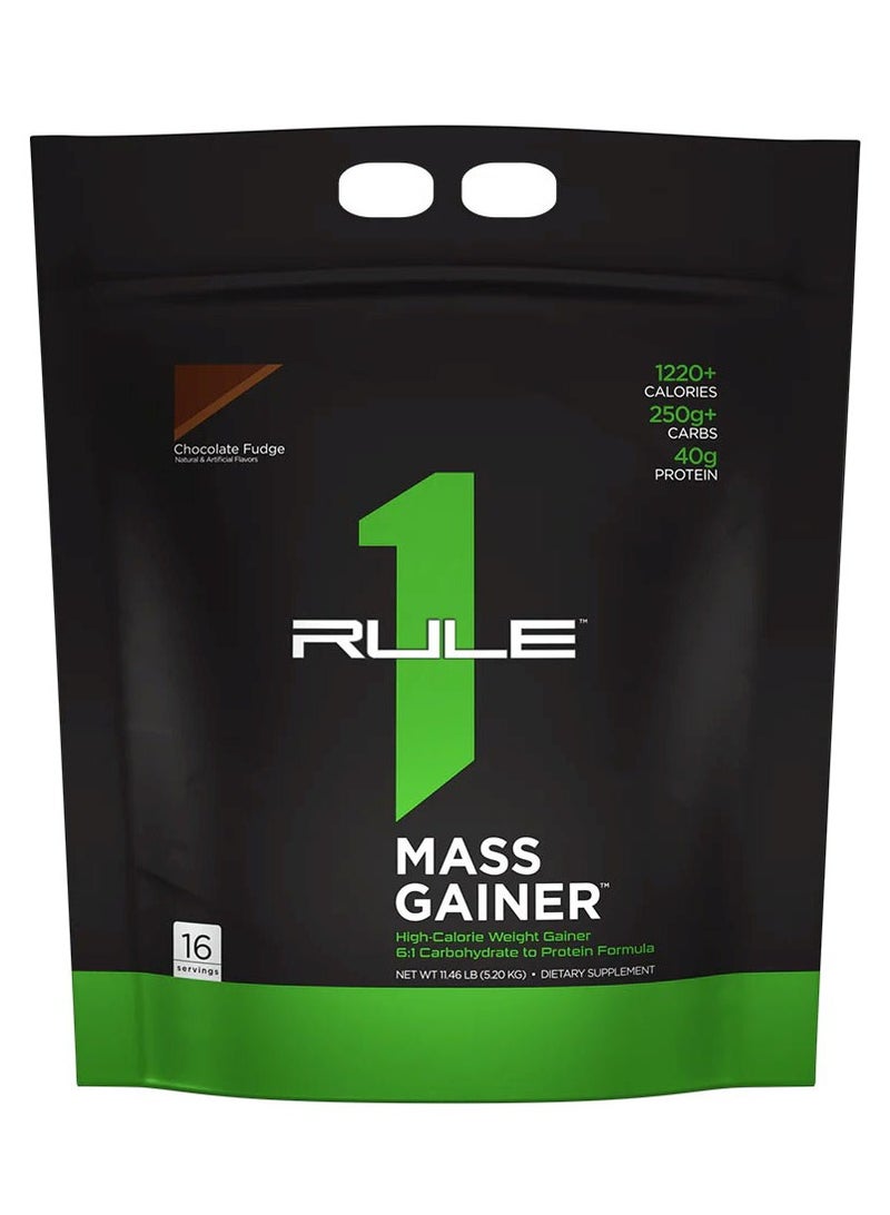 Rule One Proteins Rule 1 Mass Gainer - Chocolate Fudge  - (5.20 kg) - Image 1