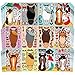 Aowplc 48 Pcs Make A Horse Sticker Sheets Mix and Match for Kids Horse Party Favors Supplies Birthday Gifts Activity Crafts - Image 3
