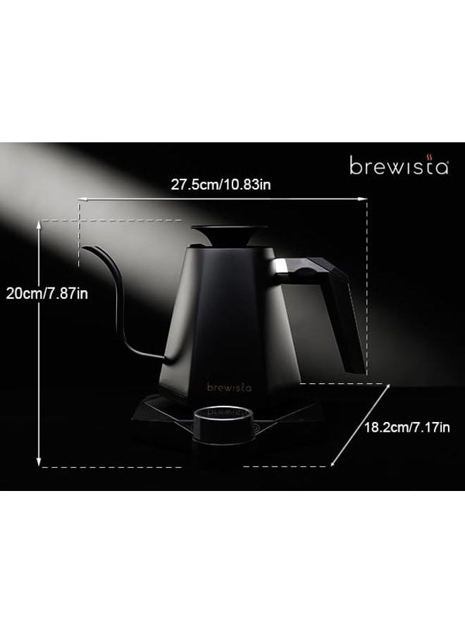 Brewista X Series 0.8L Gooseneck Variable Kettle- Matte Black - Image 2