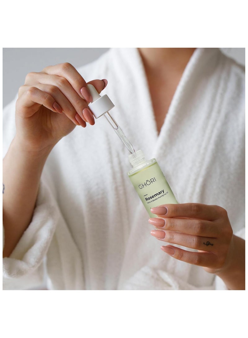 غوري زيت إكليل الجبل وزيت النعناع والبيوتين لنمو الشعر والتحكم في تساقط الشعر وتغذية فروة الرأس - Image 4