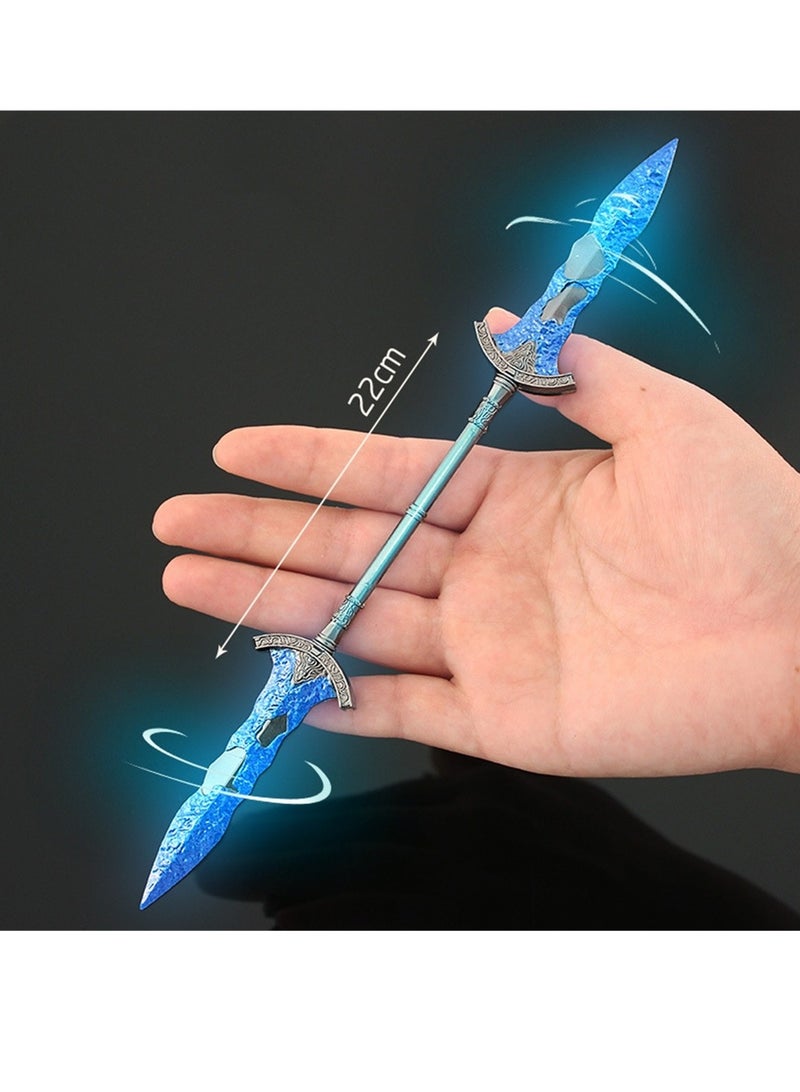 دعامات لعبة Elden Ring، سلاح معدني، زينة لعبة، سلسلة مفاتيح معدنية - Image 2