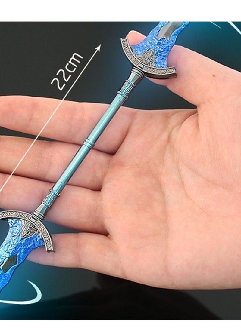 دعامات لعبة Elden Ring، سلاح معدني، زينة لعبة، سلسلة مفاتيح معدنية - Image 3