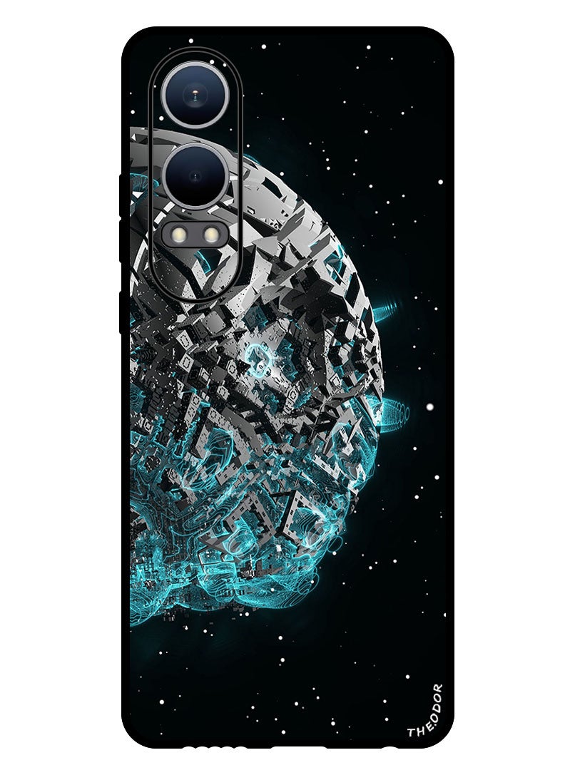 Theodor Protective Case Anti Scratch Shock Proof Bumper Cover For OnePlus Nord CE4 Lite spaceship_scifi_space - Image 1