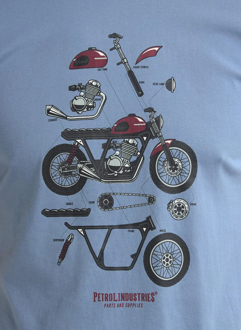 Petrol Industries Men T-Shirt SS Classic Print
