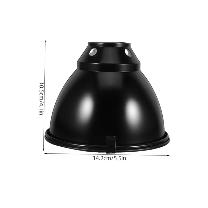 Aluminum Reptile Lamp Guard Shade Dome Reflector Heat for Lizard Snake Turtle Terrarium - Image 3