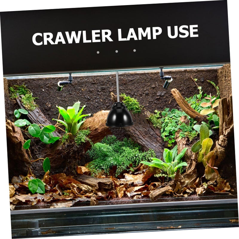 Aluminum Reptile Lamp Guard Shade Dome Reflector Heat for Lizard Snake Turtle Terrarium - Image 4