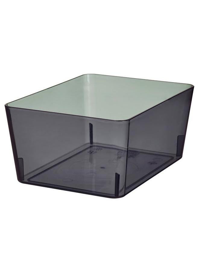 إيروريكس صندوق شفاف أسود 13X18X8 سم - Image 1