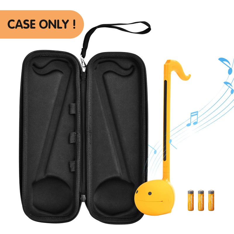 ProCase Carrying Case for Otamatone Japanese Electronic Musical Instrument Portable Synthesizer, Storage Organizer Holder for Kids Child Regular Size Instrument Music Toy Accessories -Black - Image 2