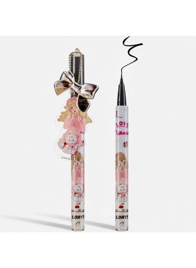 فلورت آيلاينر فلورت Mikko لون أسود 01 مقاوم للماء – رأس فائق النحافة - Image 1