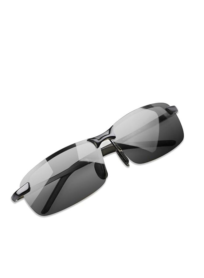 Generic Photochromic Driving Glasses Day and Night 2 in 1 Polarized Sunglasses Anti-Glare UV Protection for Men Women  - Image 1