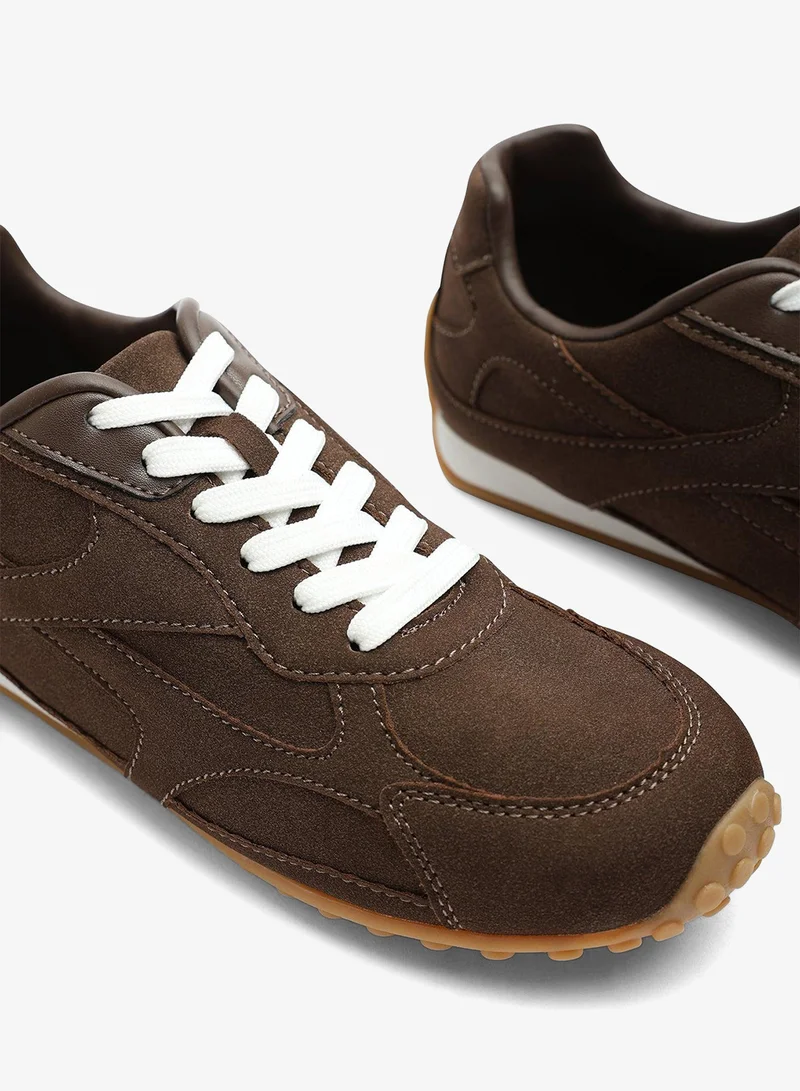 Where's That From  Marleigh Suede Retro Runner Trainer for Women | Best Price UAE