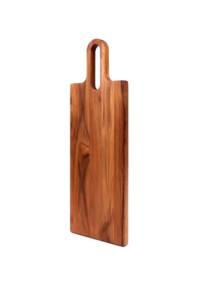 Teakhaus Bistro Lagom Long Serving Board - 51x18 cm, Sustainable FSC Certified Teak Wood - Image 1