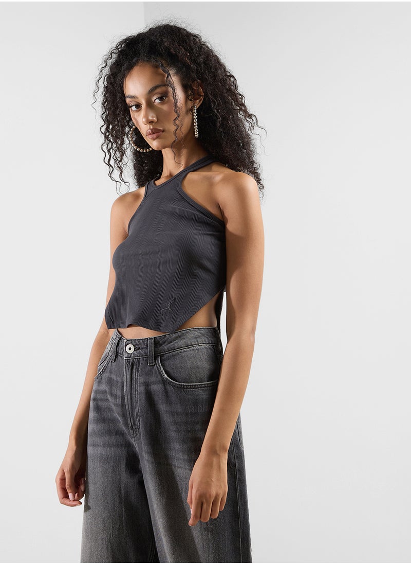 Jordan Jordan Asymmetric Ribbed Tank  - Image 1