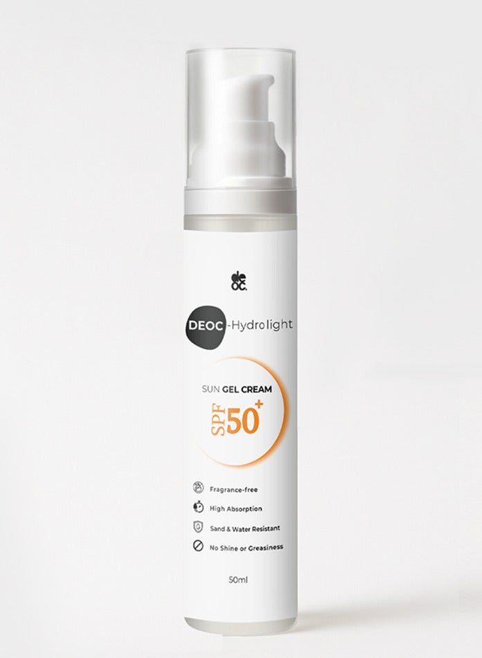 deoc Hydrolight Sunscreen Gel Cream - Image 1