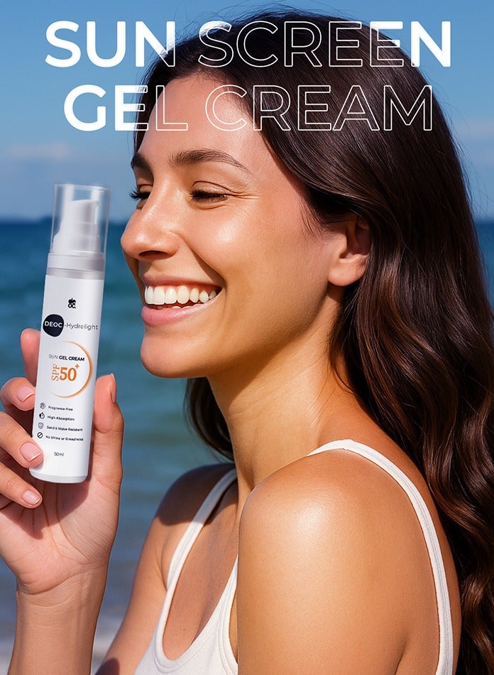 deoc Hydrolight Sunscreen Gel Cream - Image 2