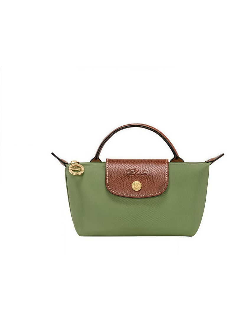 لونج شامب حقائب طويلة شانغ لا بليج ميني مع حمالات الكتف للنساء، حقيبة مكياج صغيرة متعددة الاستخدامات، حقيبة يد، حقيبة كتف - Image 2