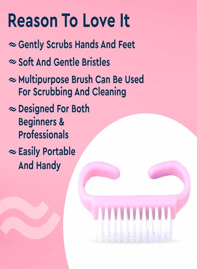 GUBB Nail Brush in PVC Box | Multi-use Manicure and Pedicure Brush | Fingernail Cleanser | Toe Nail Cleanser for Men and Women - 24 pcs - Image 3