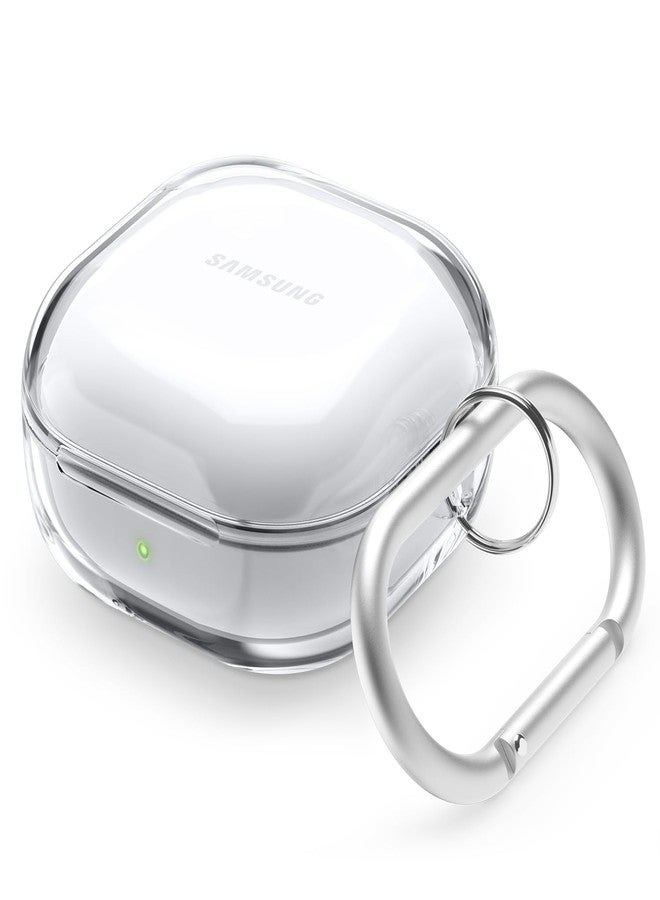 elago Clear Case Compatible with Samsung Galaxy Buds FE Case (2023) Premium TPU Material, Precise Cutouts, Drop Protection, Shockproof Cover, Anti-Yellowing, Crystal Clear, Full Body Protection[Clear] - Image 1