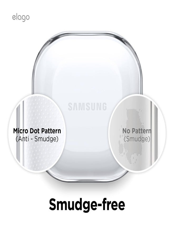 elago Clear Case Compatible with Samsung Galaxy Buds FE Case (2023) Premium TPU Material, Precise Cutouts, Drop Protection, Shockproof Cover, Anti-Yellowing, Crystal Clear, Full Body Protection[Clear] - Image 3