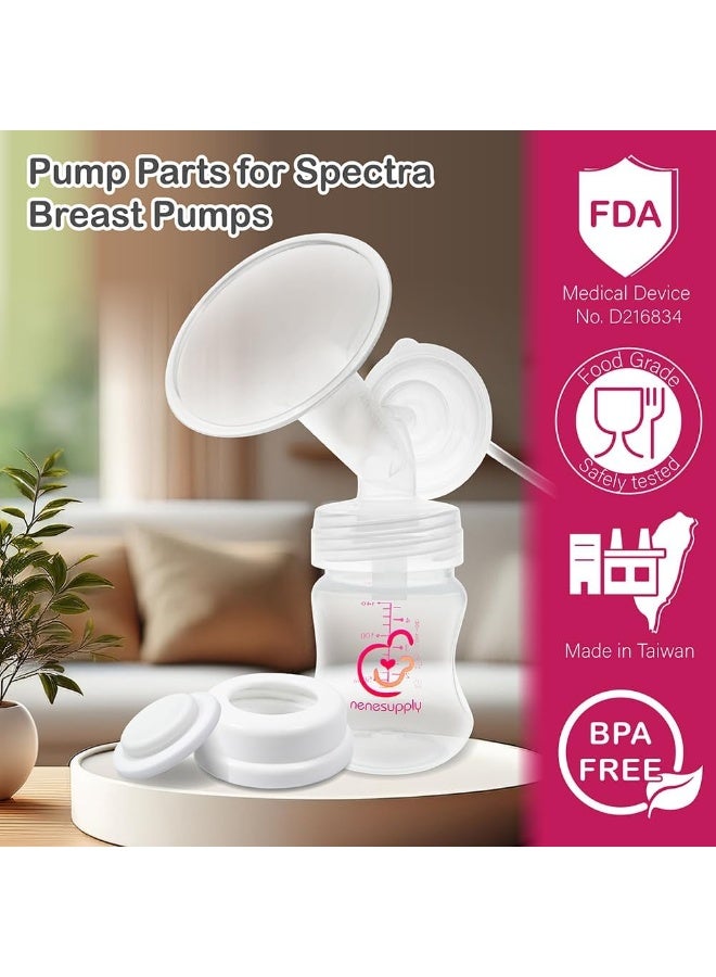 Nenesupply 17mm Pump Parts Compatible with Spectra S2 S1 9 Plus Breast Pump - Image 2