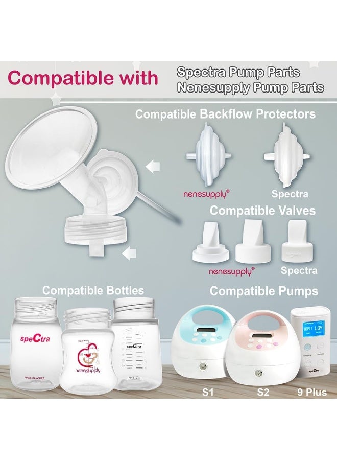 Nenesupply 17mm Pump Parts Compatible with Spectra S2 S1 9 Plus Breast Pump - Image 3