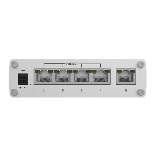 Teltonika TSW101 Autmotive Ethernet Switch, 5 x Gigabit Ethernet Ports, PoE+, Durable Design - Image 3