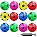 Ynanimery 12 Pack Mini Soccer Balls for Kids 4 Inflatable Mini Balls for Indoor Outdoor Games Small Soccer Ball for Pool Beach Garden Sports Game Party Supplies - Image 2