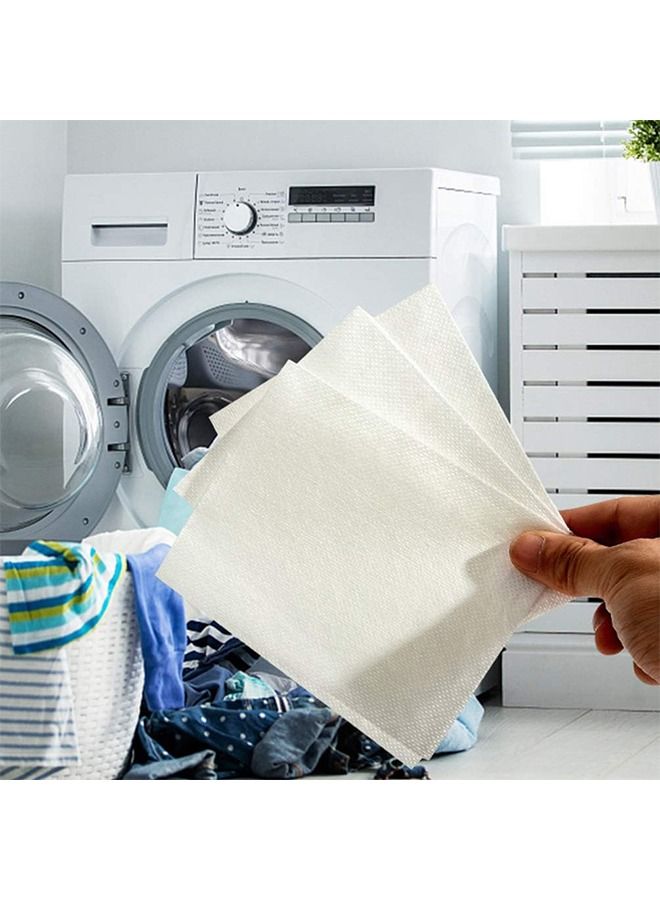 50PCS Color Catcher Sheet for Laundry, Abbsorb and Grab Color - Anti Dyeing Maintains Clothes Original Colors