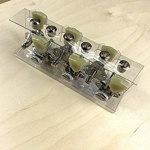 Gotoh SD90-MGT 3x3 Locking Tuning Keys with Lock Knob - Nickel - Image 3