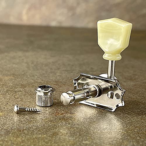 Gotoh SD90-MGT 3x3 Locking Tuning Keys with Lock Knob - Nickel - Image 2