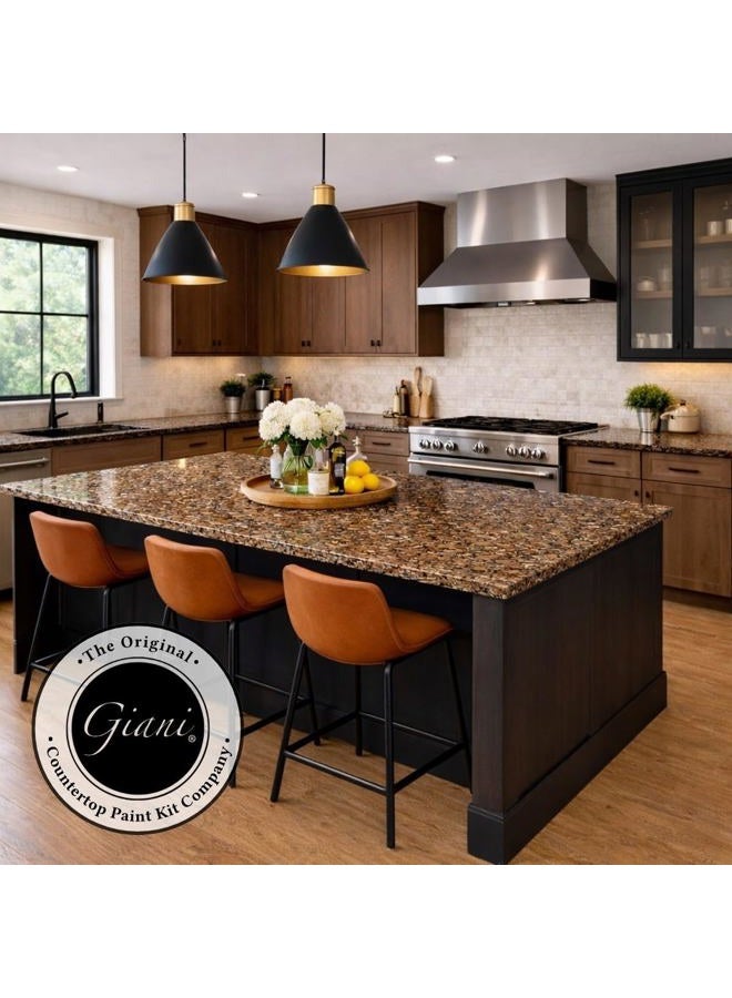 Giani Granite Countertop Paint Kit 2.0-100% Acrylic (Chocolate Brown) - Image 5