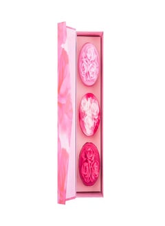 BIOFRESH GIFT SET ROSE OF BULGARIA 3PCS HAND MADE GLYCERIN SOAP 