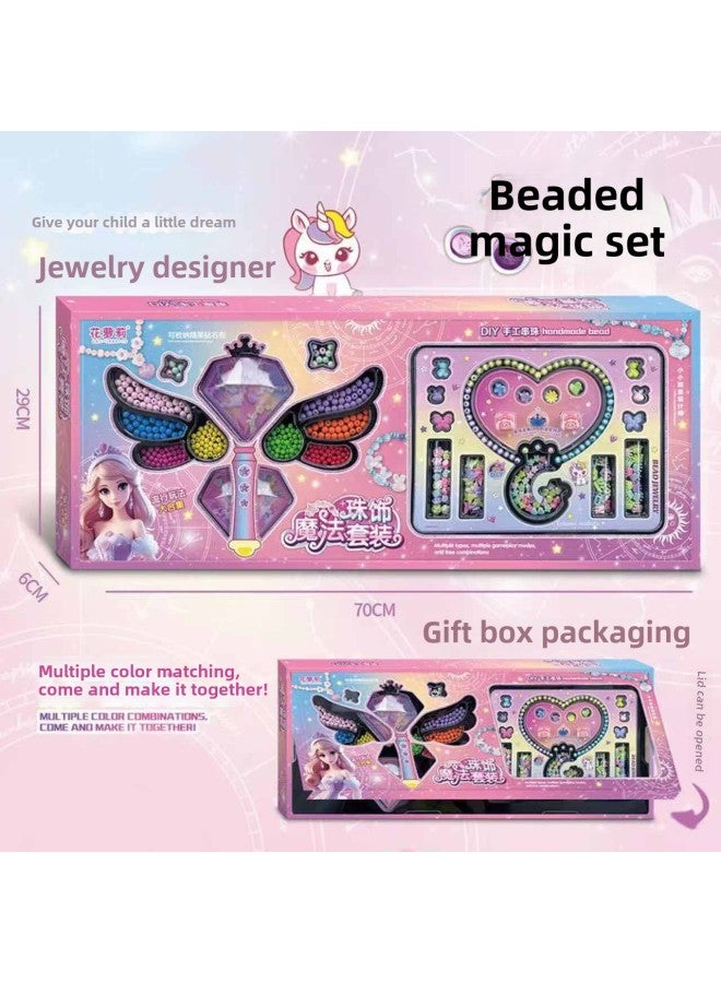 Daughter's Treasure Chest Jewelry Box Princess Children's Bracelet Beaded Diy Handmade Girl's Birthday Gift Toy-Color:029 (minimum Batch Of 144) - Image 3