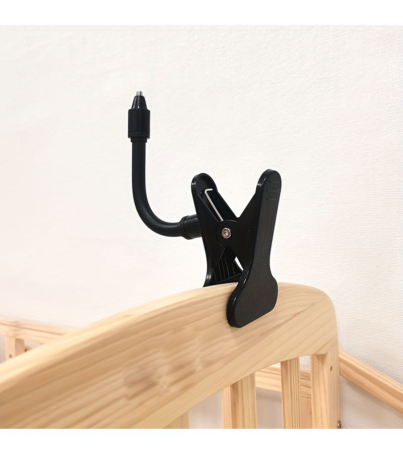 Suitable for Crib Camera Display Bracket Outdoor And Indoor Desktop Clip On Camera And Universal Angle Hose Display Bracket For Wine Cabinet Hidden Light Desktop Computer And Other Multi Scene Clip On Camera Bracket Quantity 1 - Image 4