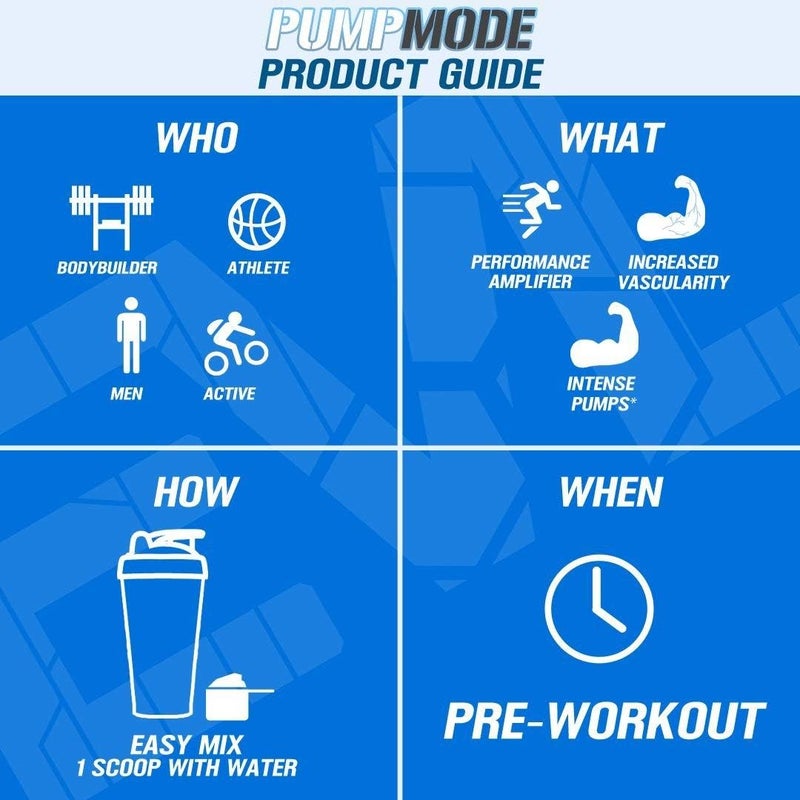 Evlution EVL PumpMode Nitric Oxide Supplement  Nitric Oxide Booster Pump Pre Workout Powder with Glycerol and Betaine for Muscle Recovery Growth and Endurance  Stim Free Pre Workout Drink Unflavored - Image 4