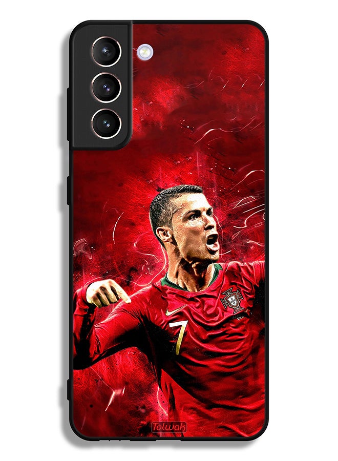 Tolwak Samsung Galaxy S21 Plus 5G Protective Case Cover Cristiano Ronaldo - Image 3