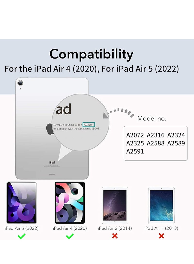 Procases Transparent Silicone Case for iPad Air 10.9 inch  Slim Corner Thickened Back Cover - Image 2