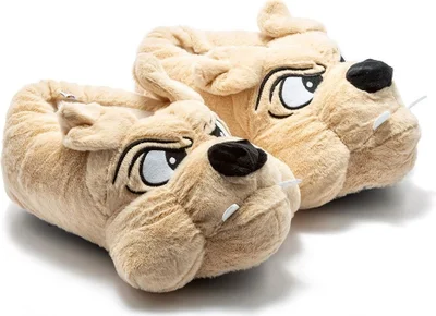 Twigy Cane Women, Waiter Size Animal Slippers Beige 33/38 AA0618