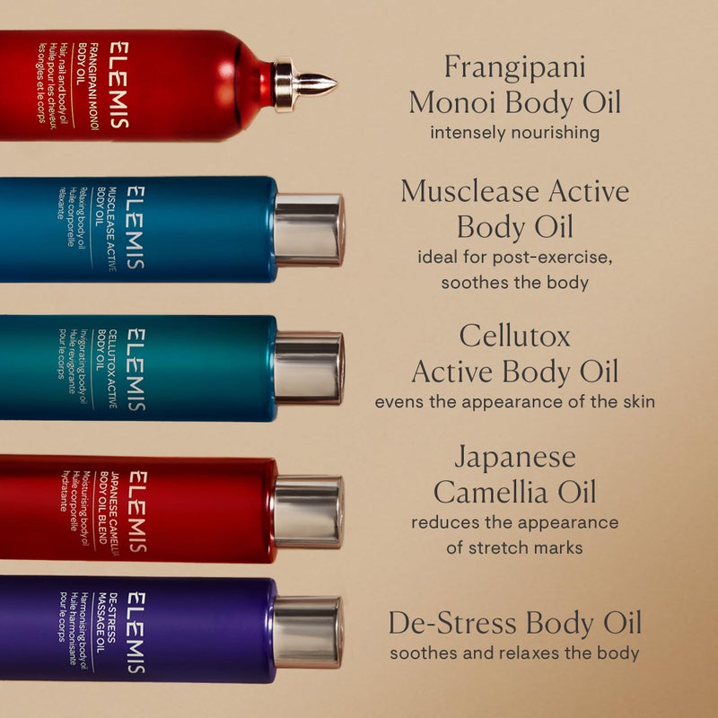 ELEMIS Massage Oil, Fast Absorbing, Deeply Penetrating Body Oil with Essential Oils, Moisturizing Skin Oil, Soothe Muscles, Calm Mind & Revitalize - Image 5