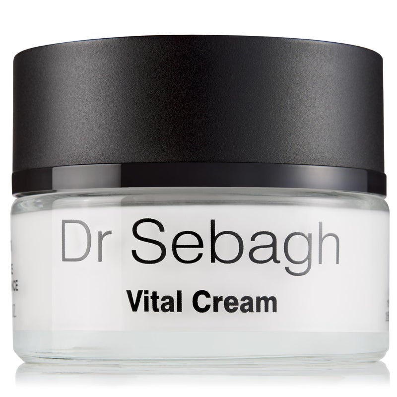 Dr. Sebagh Dr Sebagh Vital Cream (1.7 fl oz) - Hydrating Moisturizer Face Cream - Revitalizing Facial Moisturizer for Normal/Dry Skin - Vitamin C Anti Aging - Deep Moisturizing & Lifting Formula - Image 1