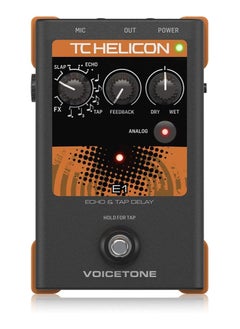 TC HELICON Single-Button Stompbox for Compelling Vocal Echo Effects VOICETONEE1 - pzsku/Z316EF25B4B203AF69EAFZ/45/_/1713946999/f67abc67-7a60-42e5-8fb6-1afb3db22b6e