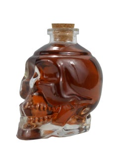 NIBEMINENT Skull Shaped Glass Decanter Clear  - Image 2