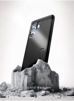 Spigen Tough Armor MagFit for Samsung Galaxy S25 ULTRA Case Cover with MagSafe (2025) - Black  - Image 3
