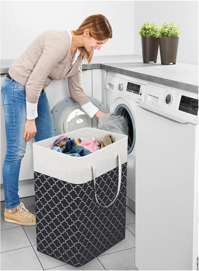 HOMESTAR Dirty Clothes Storage Bin Laundry Torage Basket Hamper Bag Washing Collapsible Waterproof - Image 1